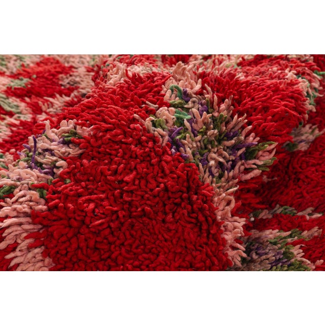 Vintage Boujad Moroccan Rug, 05'07 X 10'01 For Sale In Dallas - Image 6 of 10