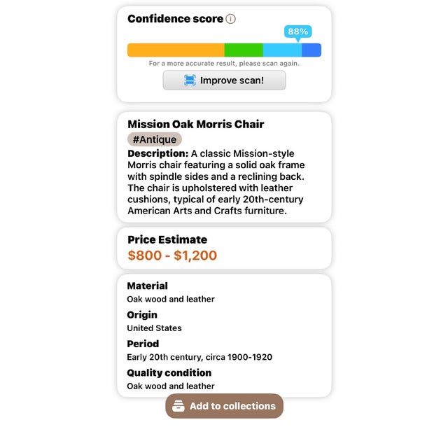 Antique 1900's Mission Style - Morris Reclining Chair For Sale - Image 14 of 14