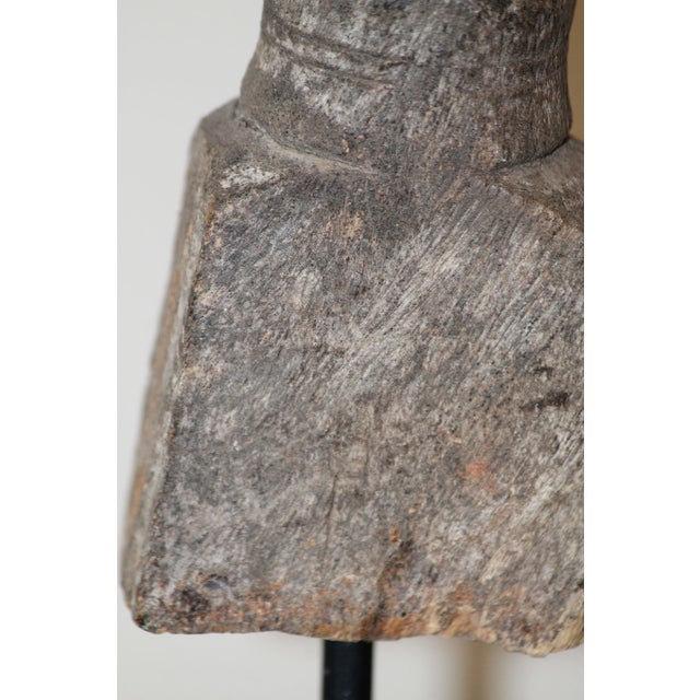 A Pair of Architectural Salvaged Wood Sculptures For Sale - Image 13 of 14