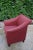 Mid-Century Modern Brayton International Brick Red Club Chair For Sale - Image 3 of 13