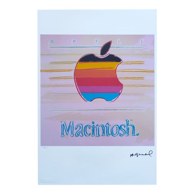 Andy Warhol, Apple Macintosh, 1980s, Lithograph For Sale