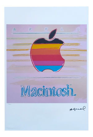 Andy Warhol, Apple Macintosh, 1980s, Lithograph