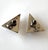 Modern Bird Motif Sterling Silver Necklace and Earrings Set Graziella Laffi For Sale - Image 13 of 14