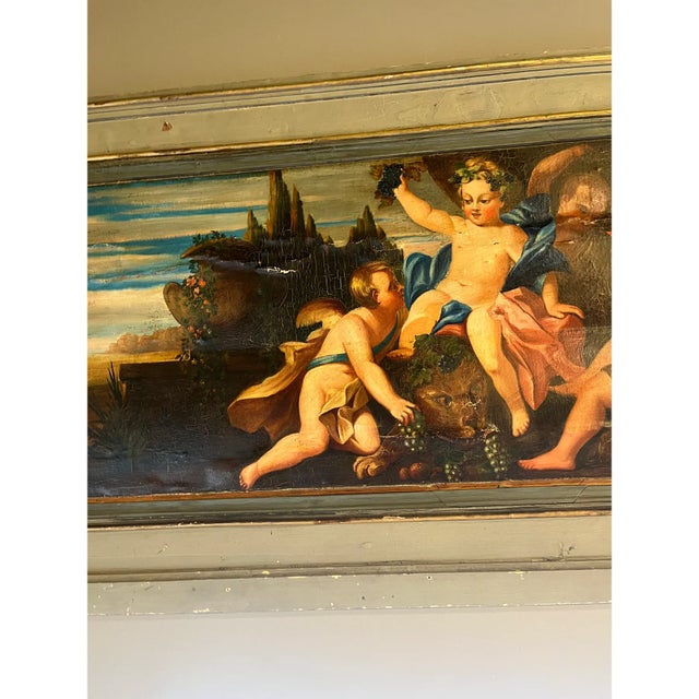 Pair of 19th Century French Over-Doors Circa 1830 For Sale - Image 4 of 8