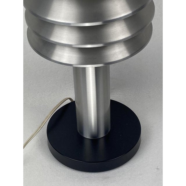 Metal Aluminum Table Lamp by H. A. J. for Markaryd, 1960 For Sale - Image 7 of 18