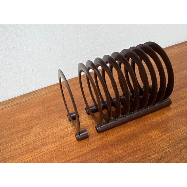 Mid-Century West German Space Age Magazine Rack, 1960s, Set of 10 For Sale - Image 16 of 18