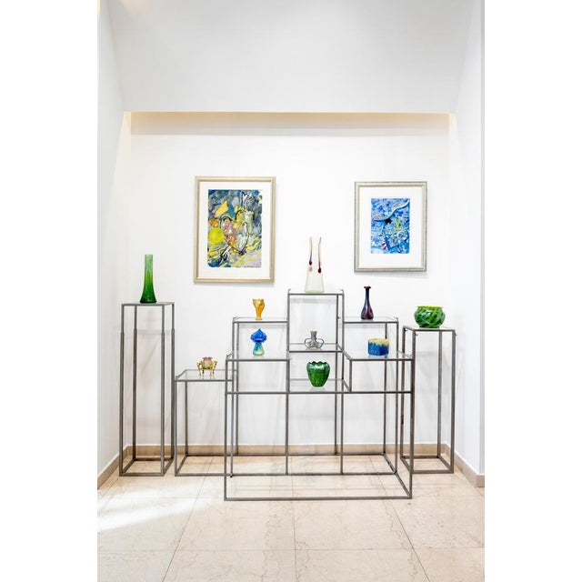 Art Nouveau Glass Vase PG 1/413 from Johann Loetz Witwe, Vienna, 1901 For Sale - Image 11 of 12