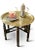 Decorative Tea Table with Removable Tray, 1890s, Set of 2 For Sale - Image 3 of 8