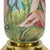 Blue Vintage Neoclassical Hand Painted Porcelain & Brass Lamp C1940 For Sale - Image 8 of 11