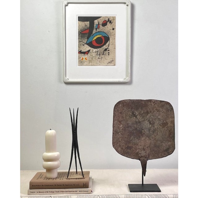 1980 Joan Miró “ Untitled UN” Limited Edition Lithograph (Matted, Framed) Limited edition lithograph. Individually...
