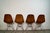 2010s Set of 4 Authentic Herman Miller Eames Walnut Dining Chairs For Sale - Image 5 of 12