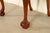 Baker Furniture Style Chippendale Carved Mahogany Side Chairs or Dining Chairs, Pair For Sale - Image 10 of 14