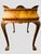 Italian 1970s Italian Wood Burl Wood Tea Table One Drawer For Sale - Image 3 of 16