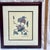 Vintage Peg Wheeler Hope Ornithological "Eastern Bluebird" Framed Embossed Lithograph Print Excellent Condition. For Sale - Image 9 of 17