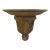 Late 20th Century Carved Wood Wall Bracket For Sale