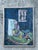 Vintage Original Abstract Still Life on Canvas For Sale - Image 4 of 12