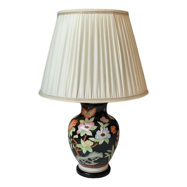 Asian Style Vase Lamp from Kullmann, 1980s For Sale