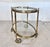 Oval Serving Cart in Brass and Glass, Italy, 1950s For Sale - Image 16 of 18