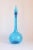 Mid-Century Modern Blue Empoli Glass Genie Bottle, Tuscany, 1960s For Sale - Image 3 of 10