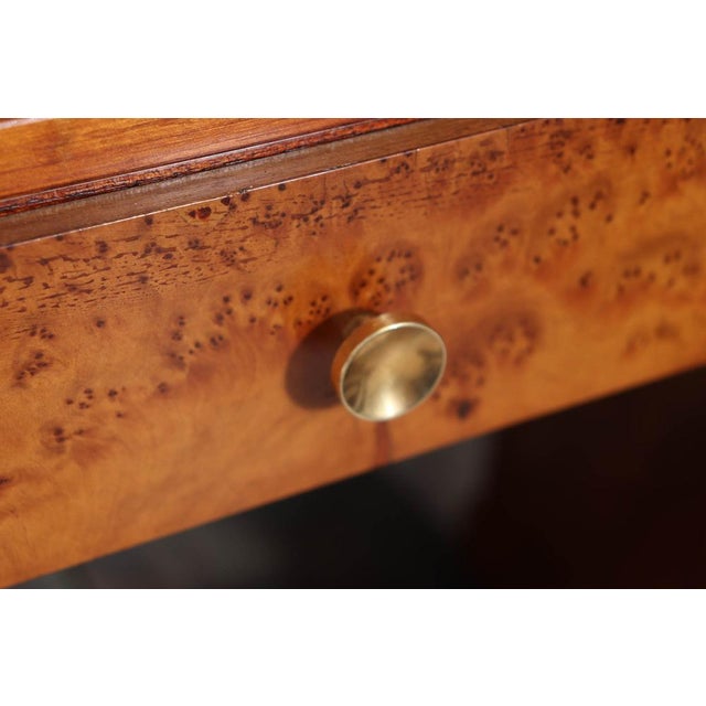 Art Deco French Writing Table in Burr Yew, 1925 For Sale - Image 14 of 17