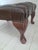 Brown Vintage Brown Buttoned Leather Chesterfield Ottoman, 1980s For Sale - Image 8 of 12