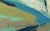 1940s Mid-Century Vintage European Abstract Expressionism Coastal Landscape Painting, Signed by French Polish Artist Bernard Lewandowski, With Mat For Sale - Image 4 of 4