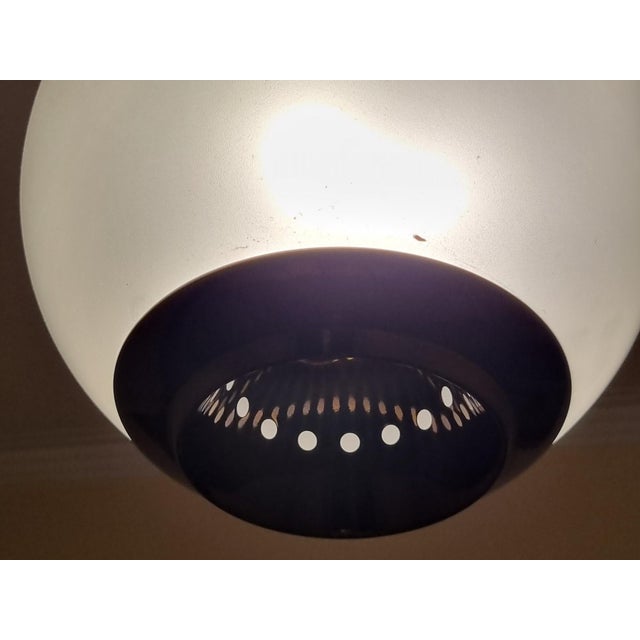 Metal LS2 Pendant Lamp by Luigi Caccia Dominioni for Azucena, 1962 For Sale - Image 7 of 18