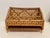 Tan Vintage Rattan Caned Letter Holder Desk Organizer For Sale - Image 8 of 9