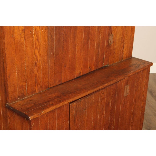 Antique Pennsylvania Oak Stepback Cupboard Chairish