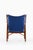 Blue NV-45 Easy Chair in Teak, Leather and Wool attributed to Finn Juhl, 1945 For Sale - Image 8 of 13