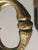 Brass Antique 2 Piece Cabinet Pulls - Set of 4 For Sale - Image 8 of 10