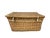 French Provincial 1930s French Wicker Trunk For Sale - Image 3 of 12