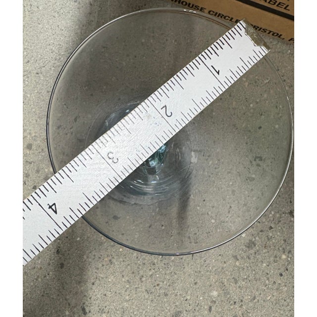 1930s Gulli Ingrid Blue Water Goblets- Set of 2 For Sale In New York - Image 6 of 6