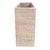 2020s Artifacts Rattan Rectangular Magazine Holder in White Wash - 16" For Sale - Image 5 of 9