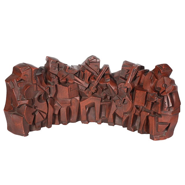 Austin Productions Jazz Band Sculpture by Austin Productions Signed and Dated 1964 For Sale - Image 4 of 10