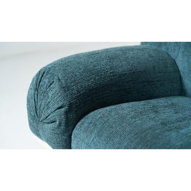 Textile Sofa by Carlo Bartoli for Rossi di Albizzate, 1980s For Sale - Image 7 of 12