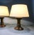 Beige Table Lamp, 1930s, Set of 2 For Sale - Image 8 of 12