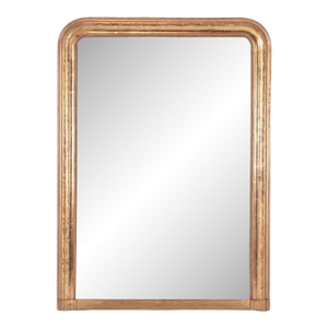 19th Century French Louis Philippe Giltwood Wall Mirror