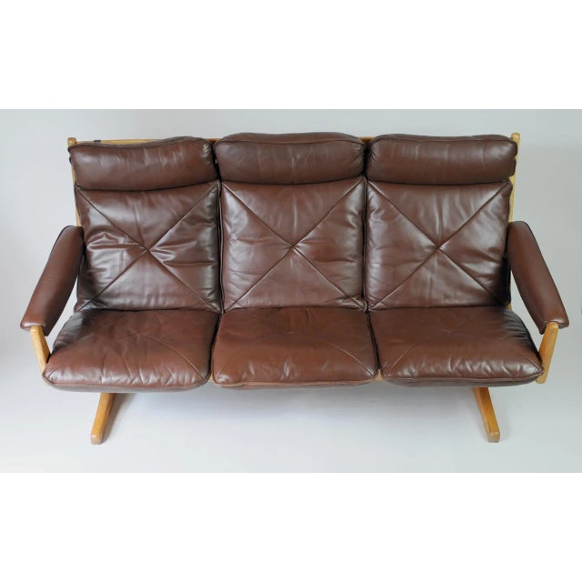 1960s Norwegian 3-Seater Sofa from Soda Galvano For Sale - Image 5 of 12