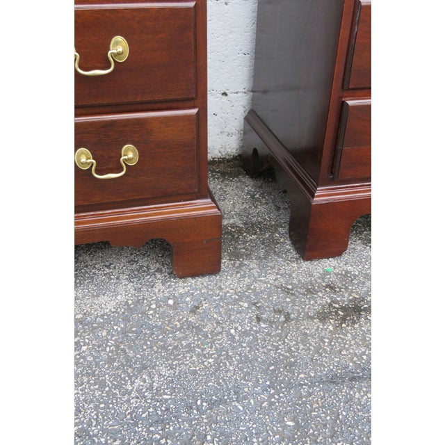 Knob Creek Large Nightstands End Side Bedside Tables a Pair 6281 For Sale - Image 15 of 17