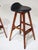 Erik Buch Vintage OD61 Bar Stools by Erik Buch for Oddense Maskinsnedkeri, 1960s, Set of 2 For Sale - Image 4 of 16
