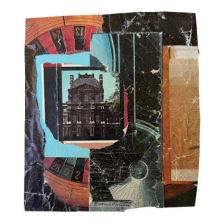 American 20th Century Abstract Mixed Media Collage Pop Art by Eunice Parsons (1916-2024) For Sale