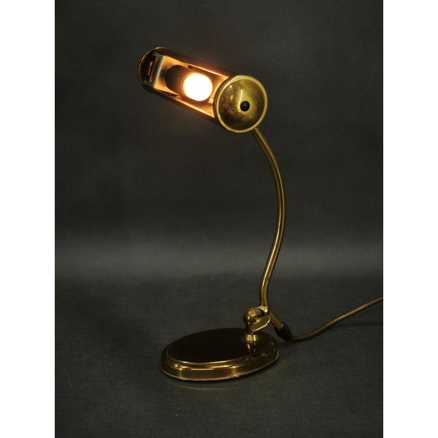 Adjustable Brass Desk Lamp, Germany, 1960s For Sale - Image 12 of 13