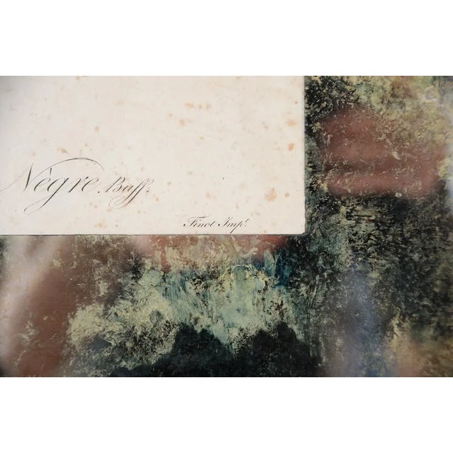 Hollywood Regency 18th-C. Colored Monkey Print by Jean Baptiste For Sale - Image 3 of 10