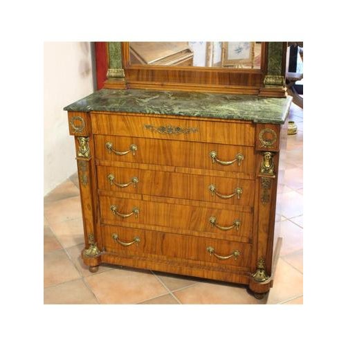 Chest of Drawers with Mirror, France, 1970s For Sale - Image 6 of 10