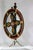Wood Vintage Americana Floor Model Arcade Wheel, "The Green Star," on Stand For Sale - Image 7 of 8