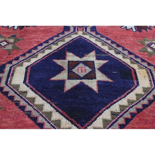 Textile 1930s Persian Malayer Runner Rug 4’10” X 12’5″ For Sale - Image 7 of 12