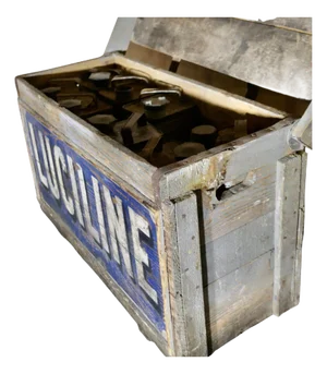 Antique Advertising Crate Dating, 1900s