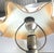 Vintage Space Age Amber Glass Table Lamp from Ikea, 1960s For Sale - Image 10 of 18