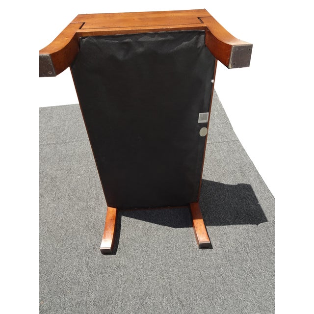 Share Vintage Bill Sofield Baker Furniture Brown Cowhide Bench For Sale - Image 16 of 16